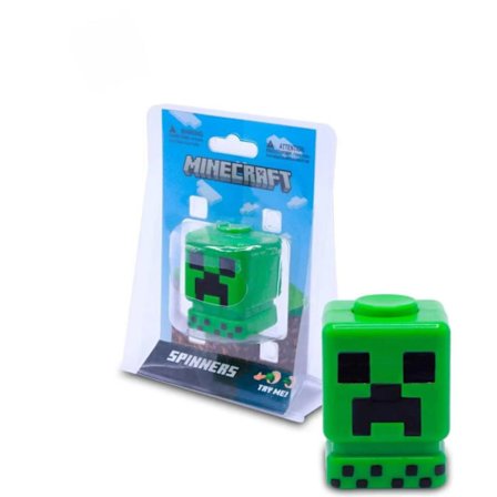 minecraft Min Värld Periferi Fidget Spinner Stress Relief Leksak Stress Relief Artefakt Figur Ornament (Creeper)