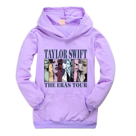 Julegaver Pop Taylor Swift The Eras Tour Hoodie Piger Drenge Hættetrøje Pullover Toppe 9-14 År Børn Teenagere