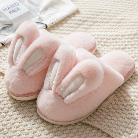 Mub- Fuzzy Soft House Slipper Plys Pels Varme Hyggelige Fluffy Hjemmesko Komfortable Vinter Indendørs Udendørs Søde Tøfler