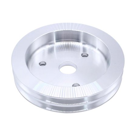 Kort vannspumpe veivaksel remskive dobbel spor passer Chevrolet SBC-Perfet