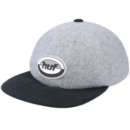 HUF - Grå snapback Keps - Avalanche Polar Fleece Hat Grey Strapback @ Hatstore