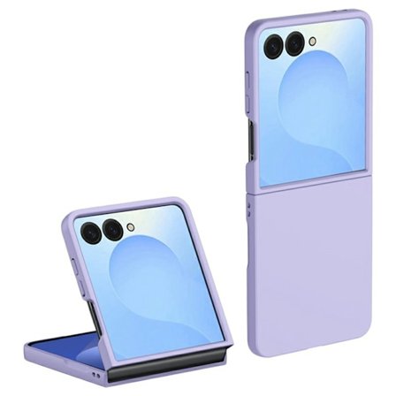 SKALO Samsung Z Flip7 Skin-Touch Skal - Lila