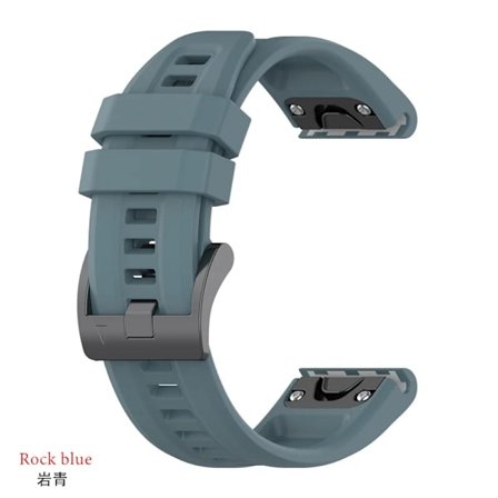 26 mm silikonerem til Garmin fenix 7X 7 7S 6X 6 Pro 6S 5 5X Plus Smartwatch-armbånd til Garmin Descent mk2i mk3 51 mm 13 13 Garmin Fenix 6X PRO