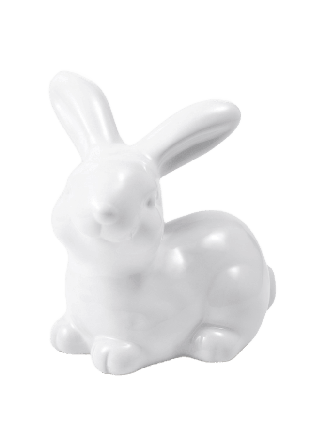 Åhléns Home Dekoration påskhare BUNNY liggande Inredningsdetaljer Vit ONESIZE