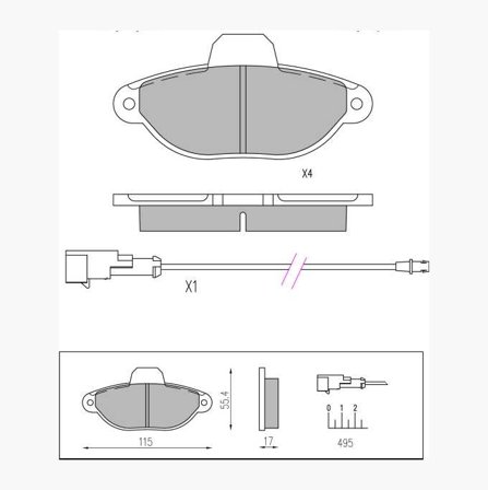 Biltema - Bremseklosser