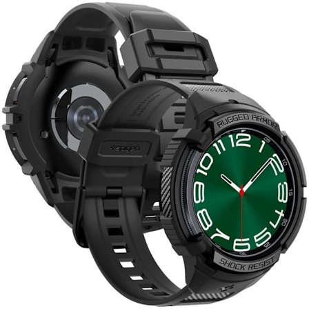 SPIGEN RUGGED ARMOR "PRO" GALAXY WATCH 6 CLASSIC (47 MM) SVART