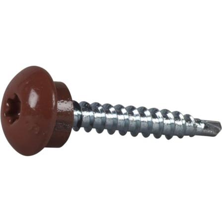 ESSVE 63282 Kateruuvi 4,8 x 35 mm, BS, TX25, 250 kpl Tiilenpunainen, Kiinnitys