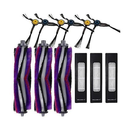 Midea M7 Pro Reservedele Kompatible med Midea S8 S8+ Robotstøvsuger erstatningsbørste Hepa Filter Støvsugertilbehør