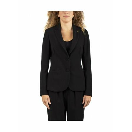 Hanita Jas , Zwart , Dames , Maat: L