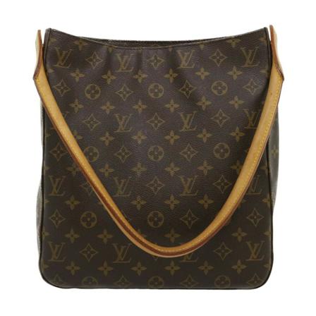 Louis Vuitton Vintage, Pre-owned Looping GM Bag Bruin, Dames, Maat:ONE Size