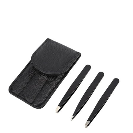 Pinsett, 3 stk øyenbrynpinsett, rustfritt stål pinsett, hår