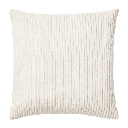Åhléns Home Ribbad kudde SOFTA 45x45 cm Kuddar Vit ONESIZE