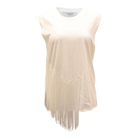 Stella McCartney Pre-owned Fringe Tank Top Hvid, Dame