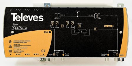 Televes DT-Kom 5338 Forsterker med Push-Pull-teknologi, Antenneutstyr