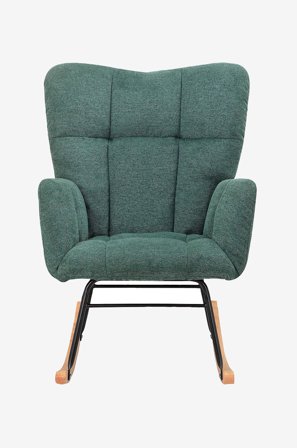 Loft24 - Gyngestol Elza - Grøn - Lænestole - Fra Homeroom
