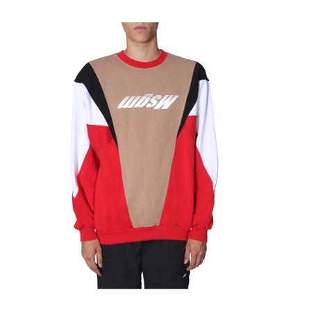 Msgm Sweatshirt Rød, Herre Sweatshirts
