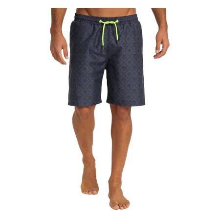 Carlo Colucci, Men's swimming trunks with logo printing Carmellini Blauw, Heren, Maat:XS
