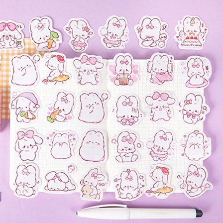 [NT] Klistermärken Scrapbooking Tillbehör Vackra självhäftande dekorativa klistermärken för presentförpackningar anteckningsböcker