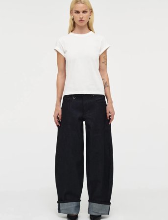 NEUW Nancy Barrel Resonaterinse Denim - Blue - 28