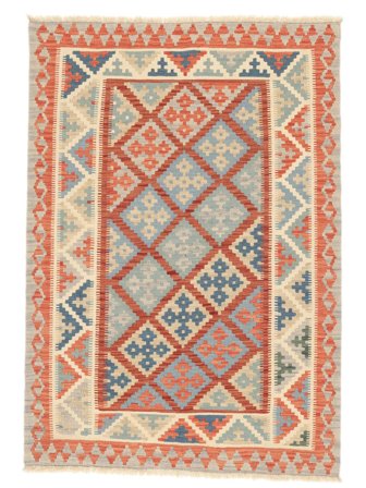 Kelim Ghashghai Teppich 125X178 Beige/Braun Persien