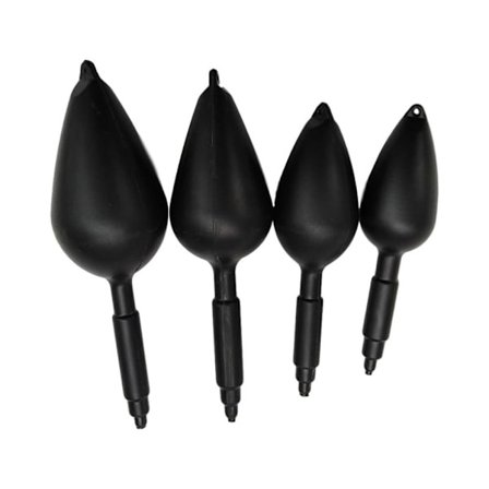 20 kpl EVA-kalastuskelluke musta poiju 80G 80G