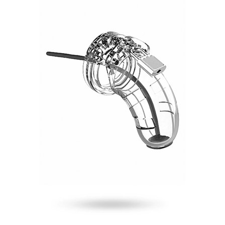 Model 15 Chastity Cage with Urethral Dialator - 9 cm - Vuxen.se - Penisfetish, penisplugg