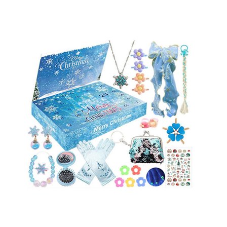 Julekalender Jentegaver Juleruteboks Blå (FMY)