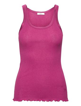 Cc Heart Silk Camisole Pink Coster Copenhagen