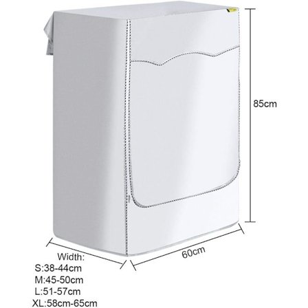 Sølv tørketrommeltrekk, vaskemaskin trekk Premium beskyttelse
