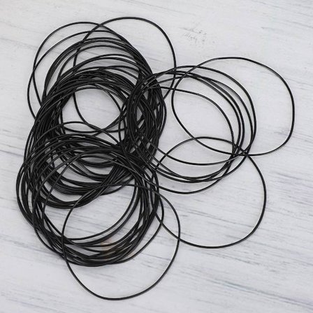 Vanntette Runde Klokkepakninger O-ring Gummi Tetningsskiver Klokketilbehør 0,5 mm