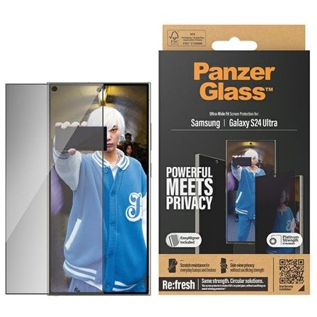 PanzerGlass Galaxy S24 Ultra Härdat Glas Skärmskydd Privacy