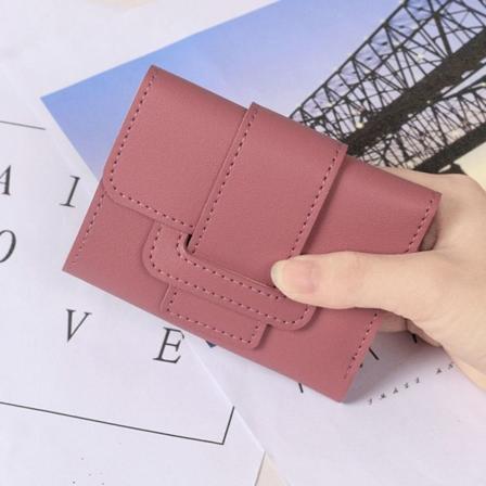 PU læder tegnebøger Dame tegnebøger MØRK PINK Dark Pink