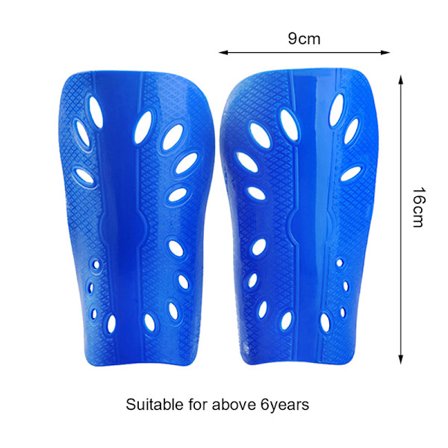 1 par Fotball leggbeskytter Plast Fotballbeskyttere Benbeskytter F