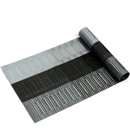 Sklisikker Varmeisolerende Vinylflettet Bordløper Vaskbar 30x18