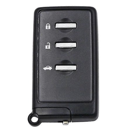 Originalstorlek Smart Fjärrkontroll Bilnyckel Skal 3 Knappar FOB för Subaru Fuji Forester Impreza Legacy XV