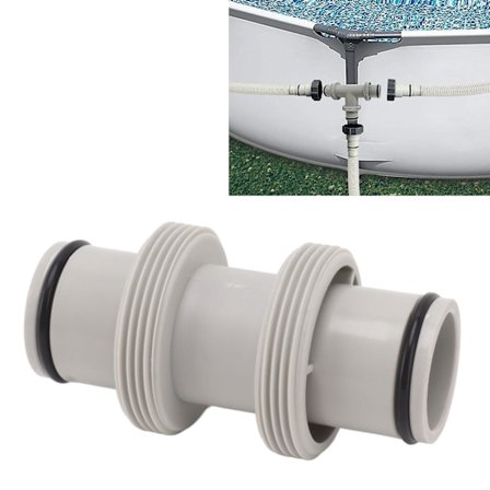Pool Slange Adapter 1,5 tommer til 1,5 tommer Lige Samling Pool Slange Connector Pool Gevindet Slange Connector Til Intex