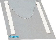 Hager FZ794 Tegningslomme med dobbeltsidig teip, Elfordeling & strømforsyning