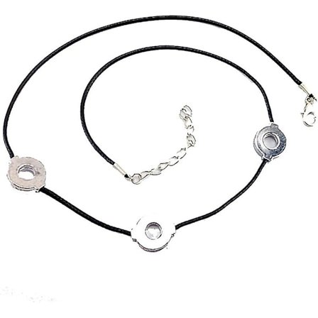 Itachi Uchiha Anime Cosplay Halskæde med Tre Ringe