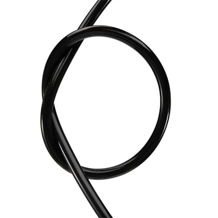 6mm x 4 Pneumatisk Luftkompressor PU Slang 3 Meter Svart