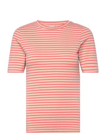 Ihmira Ss Tops T-shirts & Tops Short-sleeved Red ICHI