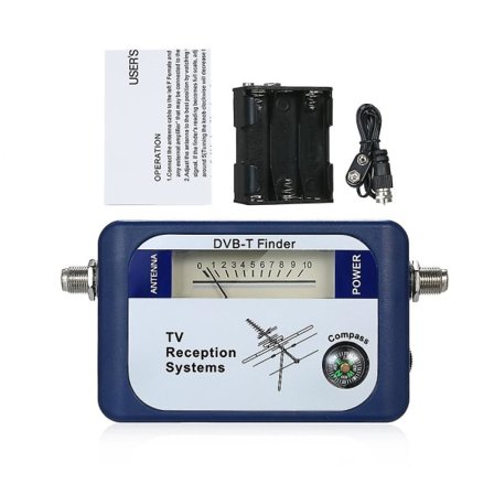 DVB-T professionel TV-antennefinder Digital antenne terrestrisk signalmåler Pointer TV-satellitmodtager