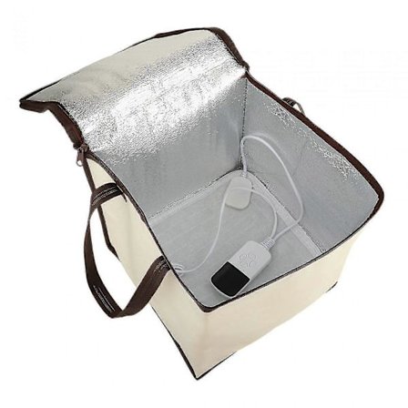 Dejhæveboks Surdejsvarmer, Bærbar Varmebevarelse Med Varmemåtte, Temperaturkontrol Brødbagningshæveboks