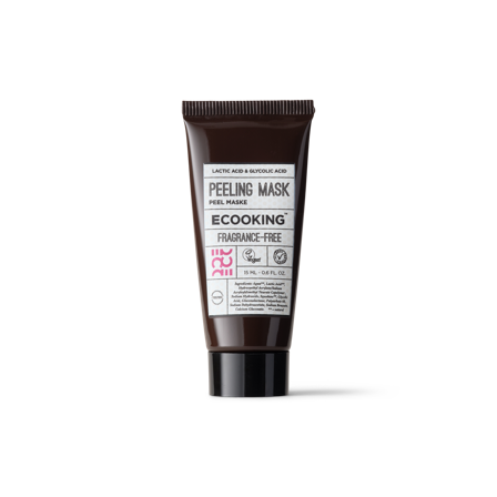 Ecooking Peel Maske 15 ml - AHA- og BHA-Syrer, Mindsker Urenheder, Hudforyngende, Allergivenlig