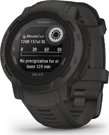 Garmin Instinct 2 Solar fitness watches Grey OneSize