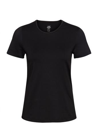 Essential Mesh Detail Tee T-shirts & Tops Short-sleeved Musta Casall