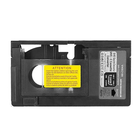 VHS-C Kassette Adapter til JVC til RCA til Panasonic VHS-C SVHS VHS Kassette Adapter Ikke til 8mm/MiniDV/Hi8
