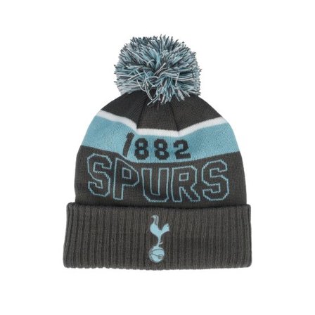 New Era - Football Grå pom Beanie - Tottenham Hotspur Sport Beanie Grey/Light Blue Pom @ Hatstore