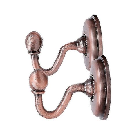 2x Metall Gardinhållare Väggfäste Bindningskrokar Hängare Fönstergardinkrokar