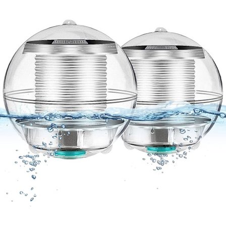 Solar simbassänglampor, flytande solcellslampor med variabel färg för pooler, självlysande bollar för simbassänger, badtunnor, fontäner och mark