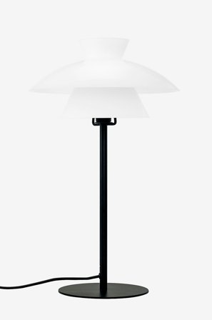 Dyberg Larsen - Pöytä Valby D25 - Valkoinen - Pöytävalaisimet - - Homeroom